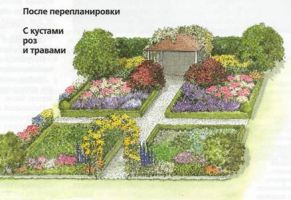 Стильный сад дома